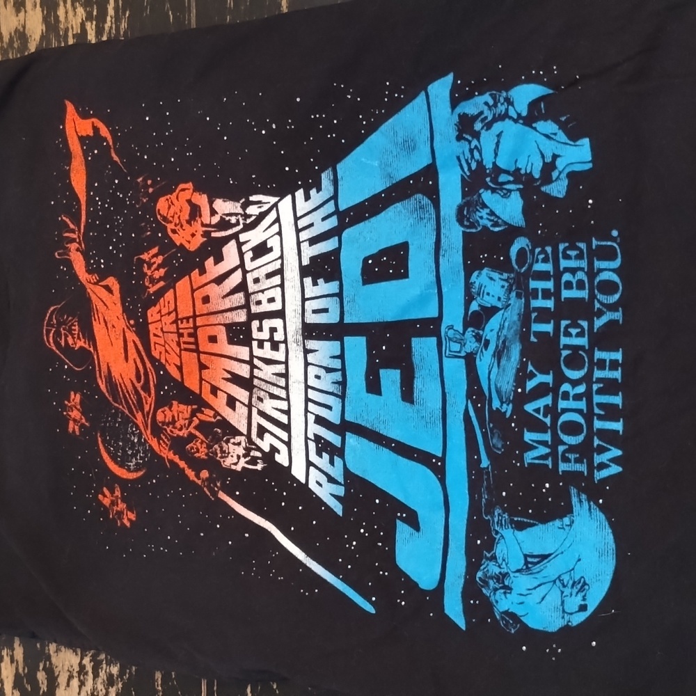 Star Wars May the Force Be..Shirt Sz L
